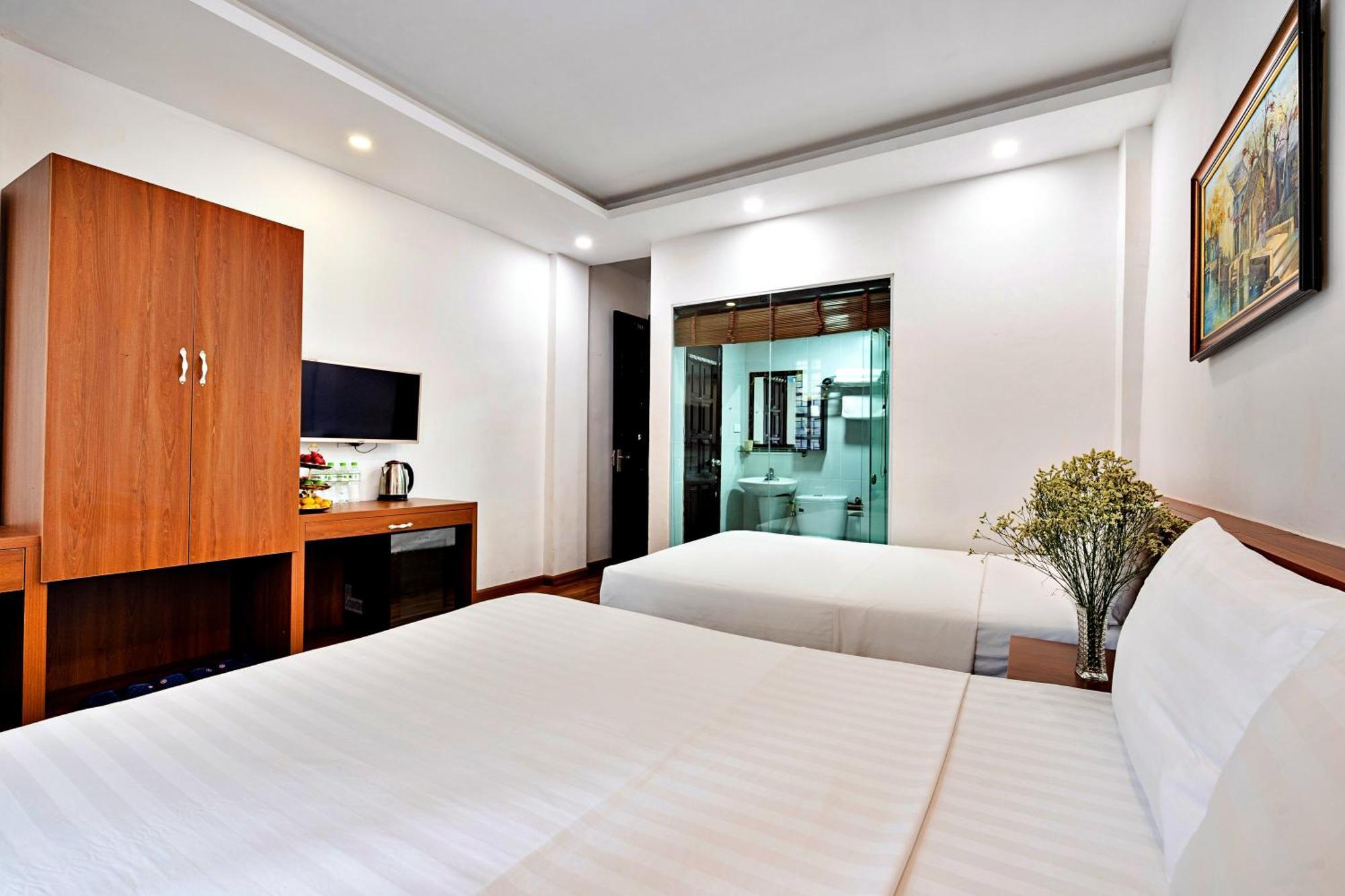 Hanz Ami Central Hotel Ханой Номер фото